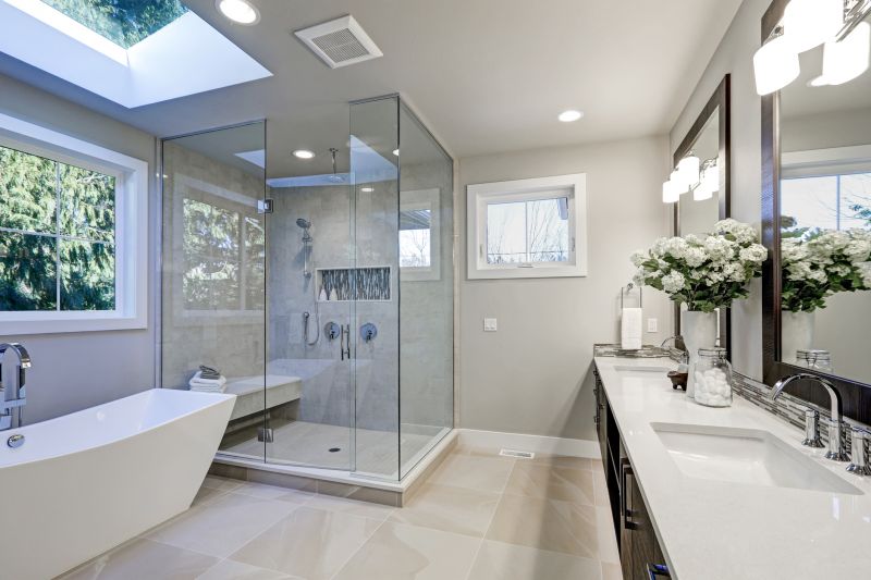 Open-Concept Bathroom Design